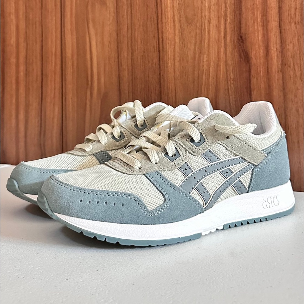 ASICS UNISEX Olive and Teal Running Shoes Size 6.5 like new! - Picture 9 of 14